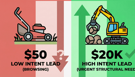 Difference Between a $50 Grass Cut and a $20k Structural Project